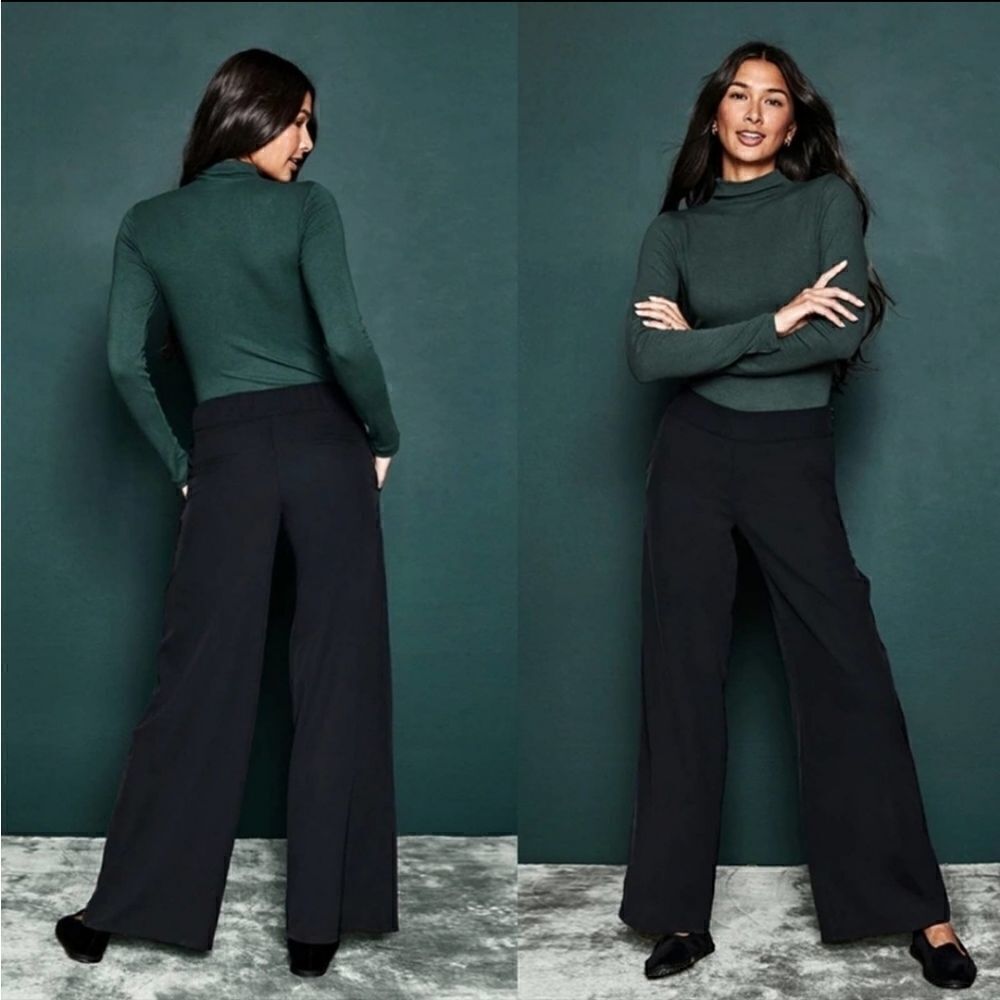 Summersalt Black The Perfect Wide Leg Pants Sz XS